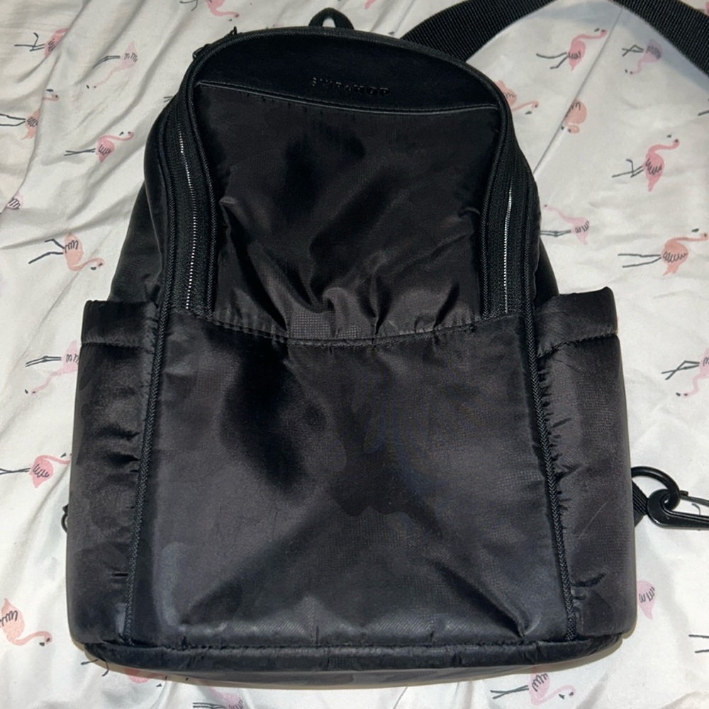 Skip Hop Black Baby Bag Backpack